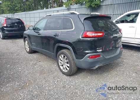 2015 Jeep Cherokee Limited из США, поврежденный, VIN 1C4PJMDS6FW752614
